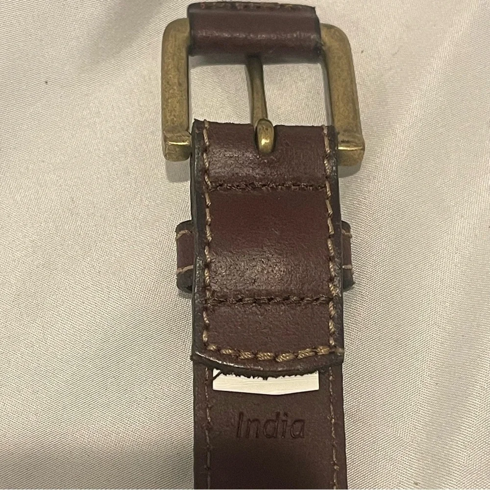 Timberland Leather Belt 22-24in Brown